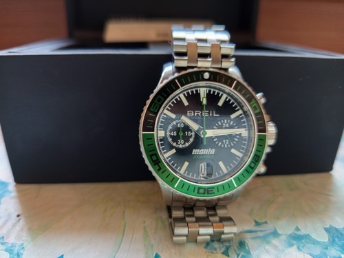 Orologio silver green - silver,