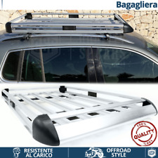 Bagagliera PORTAPACCHI Tetto per Fiat Freemont, Sedici Cestello in ALLUMINIO