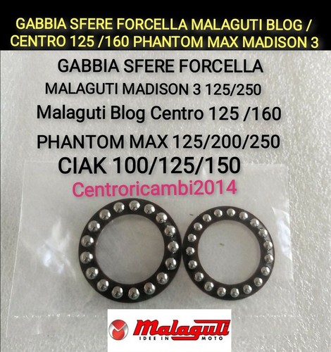 Gabbia sfere forcella - gabbia, malaguti