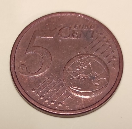 Centesimi euro 2002 - 5,