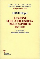 HEGEL Lezioni sulla filosofia dello spirito