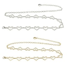 Cintura elegante con cuori in