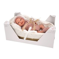Bambola reborn eva 45cm - bambola,