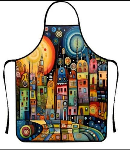 Grembiule cucina paesaggio - cucina,