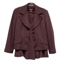 Tuta donna vintage D&G giacca