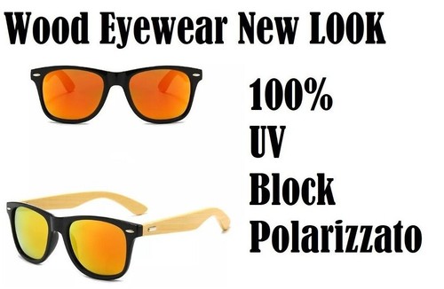 Wood eyewear new l00k occhiale - wood,