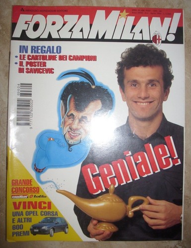 Rivista forza milan n 4 - milan, !