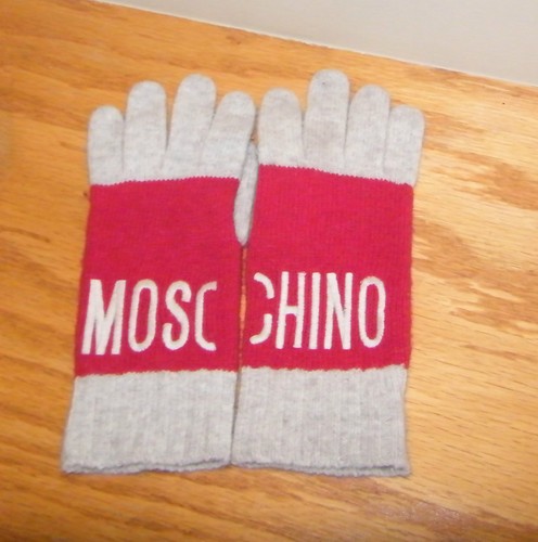 Guanti moschino italy designer - guanti,