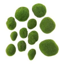  12 Pcs Moss Craft Stone for