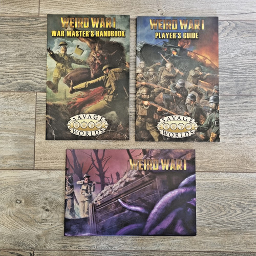 Savage worlds weird war rpg - savage,
