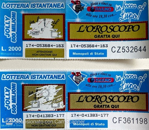 Gratta vinci catalogo - gratta, e