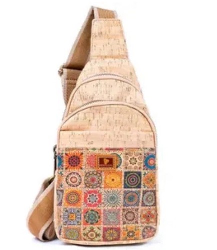Borsa tracolla sughero - a, in