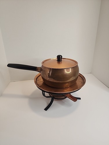 Set fonduta rame vintage - set,