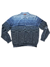POLO MISSONI MANICA LUNGA TG 56, 100% LANA, NUOVA