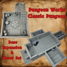 Set Dungeon Modulare 3D