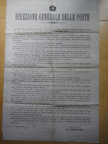 1876 direzione generale delle - 1876-direzione,