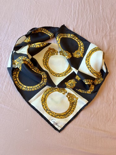Sciarpa cartier seta cm - cartier,