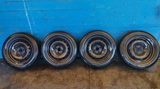 4 CERCHI IN FERRO PER FIAT
