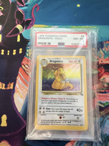 Pokemon 1999 fossil dragonite - 1999,