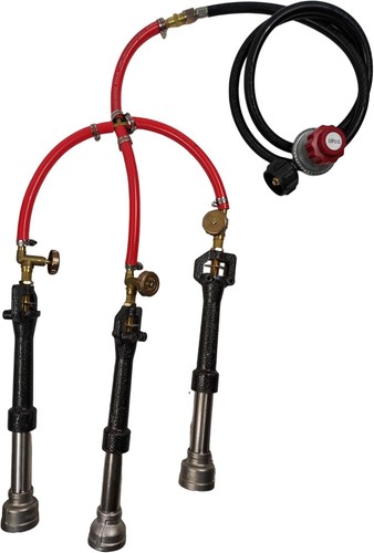 Bruciatore gas fucina - a,