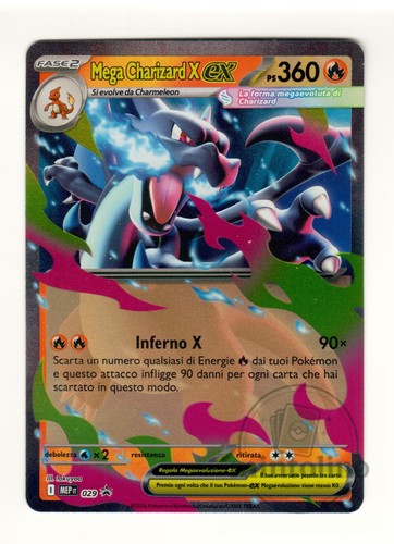 Mega charizard mep - x, #029