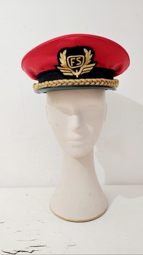 Cappello capo stazione - cappello, f.