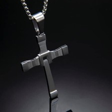 Collana croce ciondolo catena - croce,