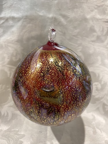 Palla natale vetro di - di,