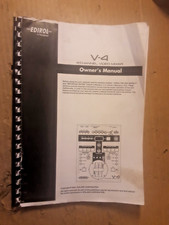 Mixer video 4 canali originale Edirol V-4 manuale utente