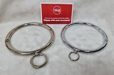 Collari schiavi arrotolati acciaio inox 2 taglie, con cacciavite. eternità