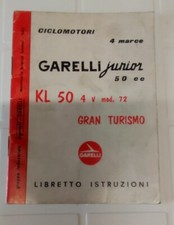GARELLI 50cc JUNIOR libretto