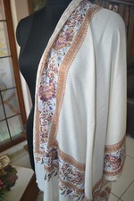 Gift crewel white embroidery - white,