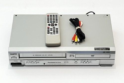Sanyo dvd vcr testine - vcr, hi-fi