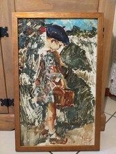 OLIO SU TAVOLA A FIRMA V