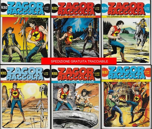 Lotto zagor raccolta - lotto,