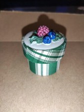 Porta gioie scatolina verde