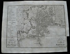 PIANTA DELLA CITTA' DI NAPOLI