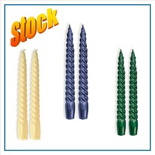 set  candele di cera lunghe 20