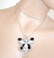 Collana lunga donna argento