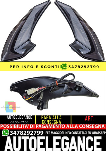 ⭐Fanale posteriore moto a