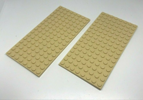 Lego targhetta 8x16 rif - 2x,