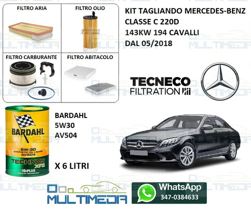 Kit tagliando olio bardahl - tagliando, e