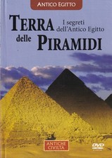 I SEGRETI DELL'ANTICO EGITTO 12 TERRA DELLE PIRAMIDI LIBRO + DVD ANTEPRIM MX1120