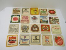 20 Sottobicchieri Pubblicitari Vintage Bevande Birra Hotel Eventi Usati COSÌ SONO LOTTO I