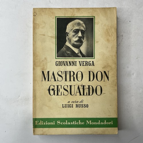 Giovanni verga mastro - mastro, don