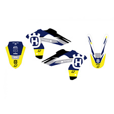 Kit adesivi grafiche Husqvarna Cr Wr 125 2006 - 2008 Wr 250 300 2006 - 2013