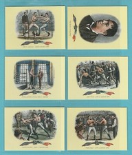 BOXING - SPORTING PROFILES - SET OF L 11 JOHN L. SULLIVAN  CARDS  -  1997