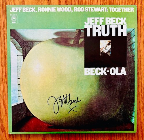 Album firmato jeff beck truth - firmato,