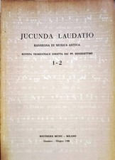 Libro Jucunda Laudatio -