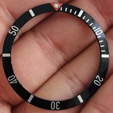 Inserto nero tudor per - tudor, (rolex)